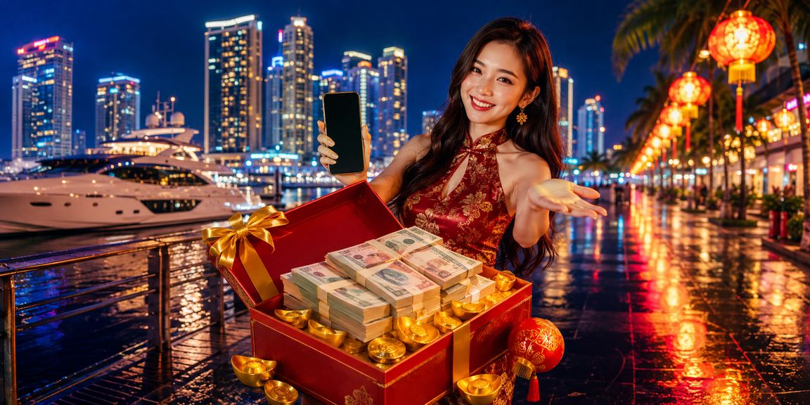 Pengguna mengakses platform a7iv melalui telefon mudah alih dengan selamat di Pulau Pinang