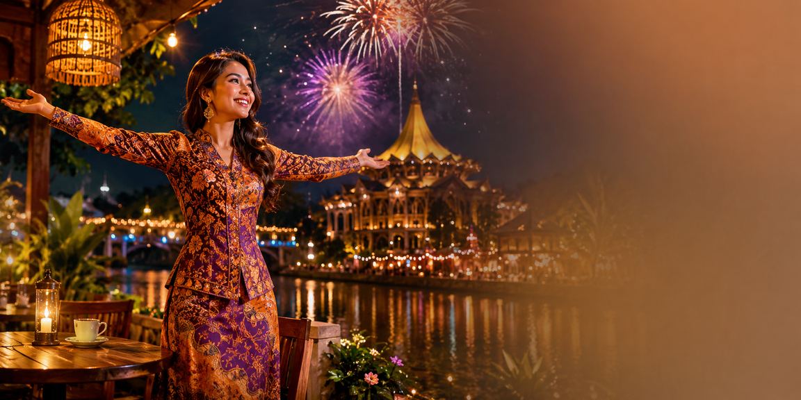 Hiburan kasino Sarawak bergaya batik mewakili pengguna kriket dari Malaysia Timur